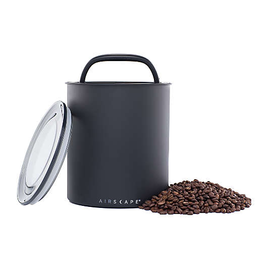 Airscape 160-oz. Matte Black Coffee Canister