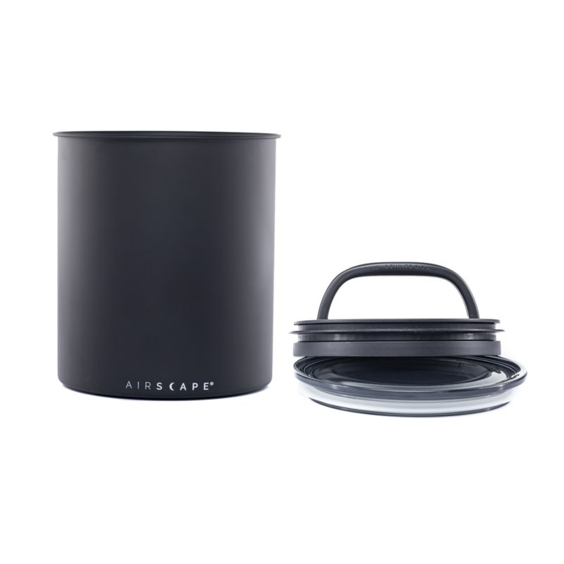 Airscape 160-oz. Matte Black Coffee Canister - image 2 of 3