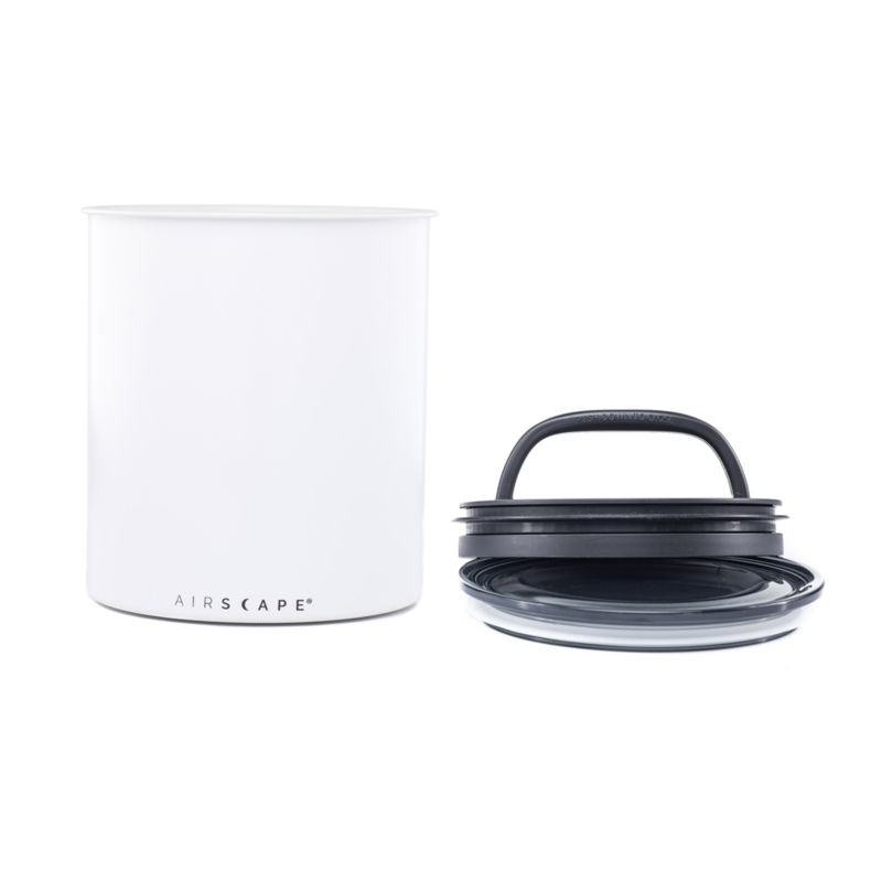 Airscape 160-oz. Matte White Coffee Canister - image 2 of 3