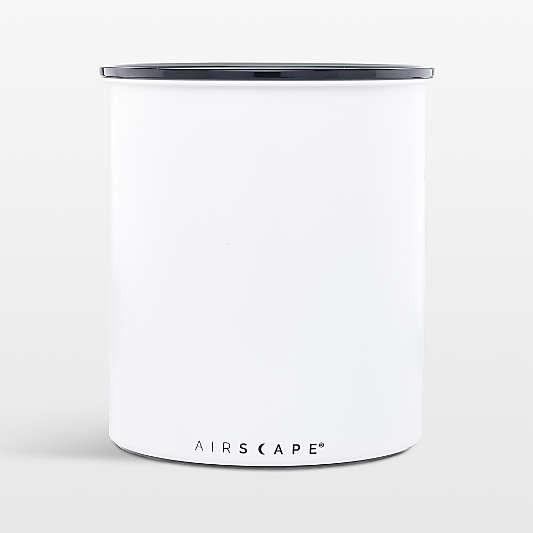 Airscape 160-oz. Matte White Coffee Canister