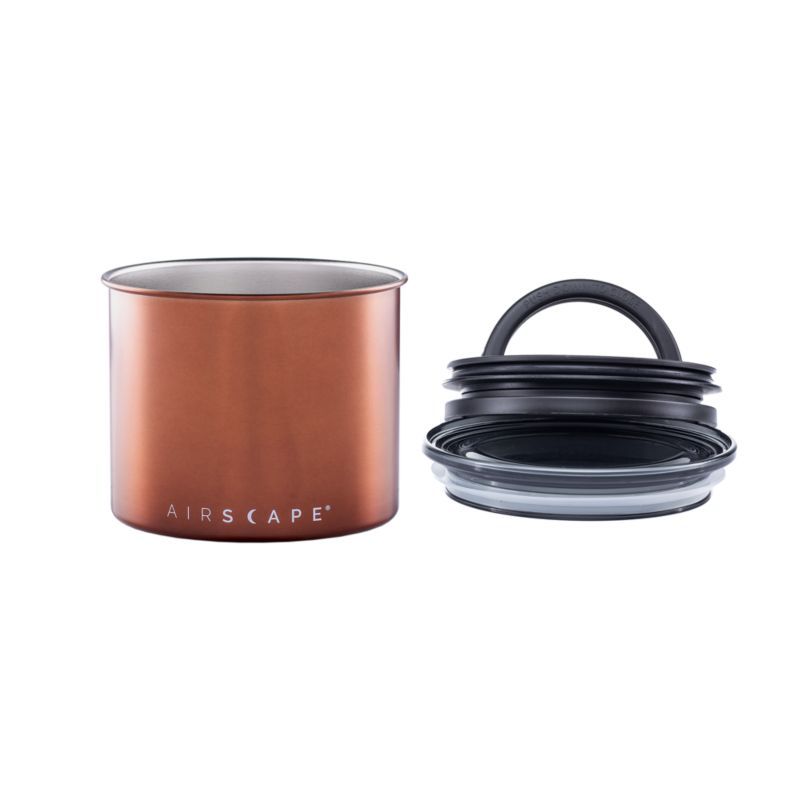 Airscape 32-oz. Brushed Copper Coffee Canister - image 1 of 2