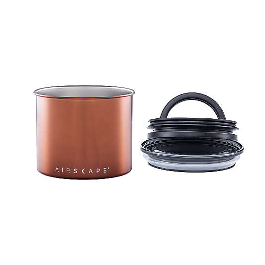 Airscape 32-oz. Brushed Copper Coffee Canister