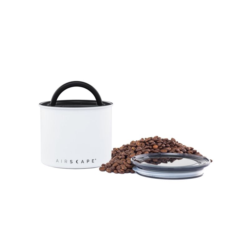 Airscape 32-oz. Matte White Coffee Canister - image 2 of 3