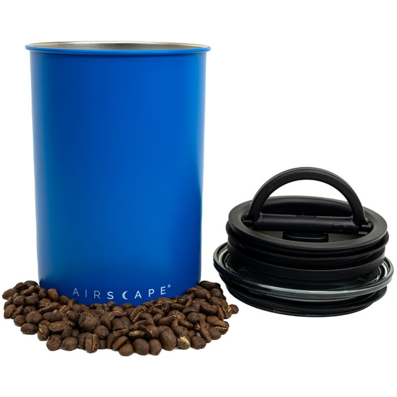 Airscape 64-oz. Matte Blue Coffee Canister - image 1 of 2