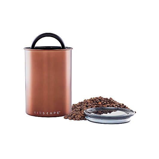 Airscape 64-oz. Brushed Copper Coffee Canister