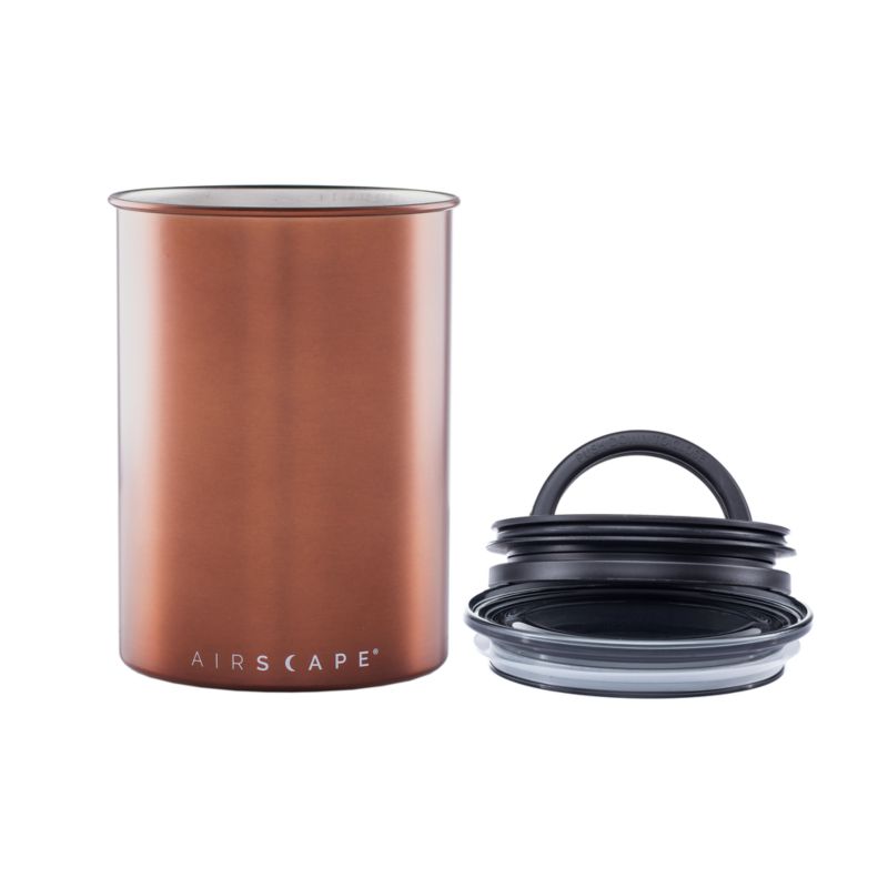 Airscape 64-oz. Brushed Copper Coffee Canister - image 2 of 3