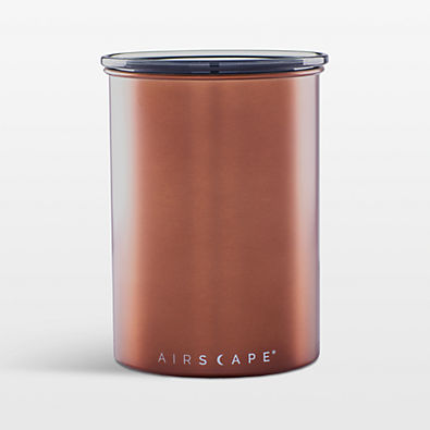 View Airscape 64-oz. Brushed Copper Coffee Canister details