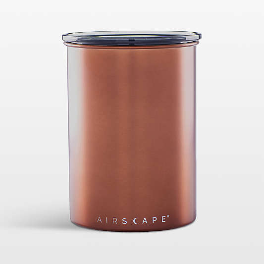 Airscape 64-oz. Brushed Copper Coffee Canister