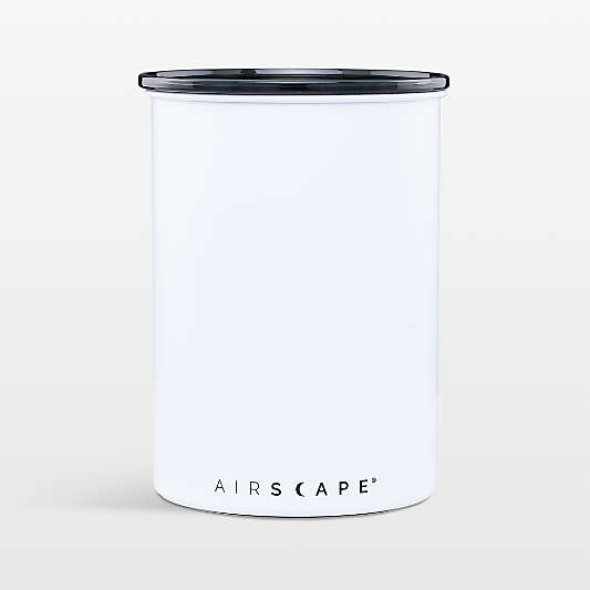 Airscape 64-oz. Matte White Coffee Canister