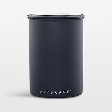 View Airscape Matte Black Coffee Canister details