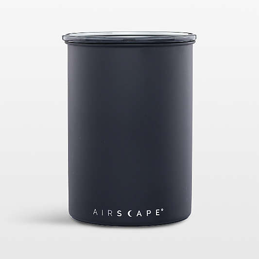 Airscape Matte Black Coffee Canister