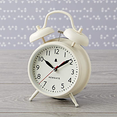 White Retro Alarm Clock Reviews, Vintage Looking Alarm Clock