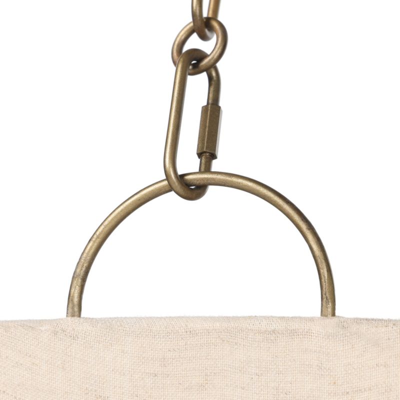 Lucara Fabric Pendant Light - image 3 of 4