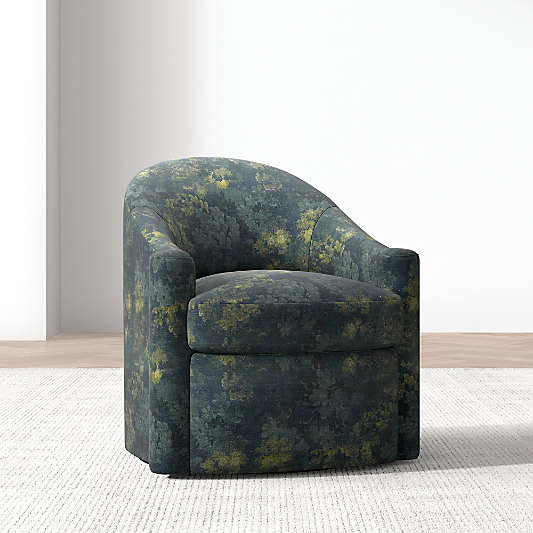 Alcott Printed Swivel Chair