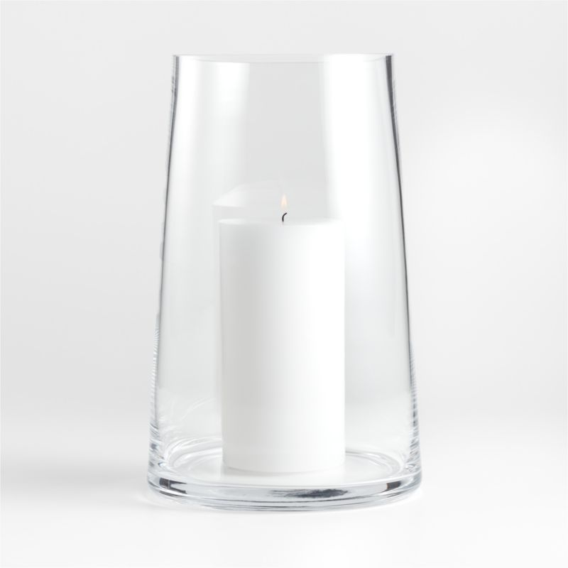 Alder Glass Hurricane Candle Holder 14" - image 0 of 5