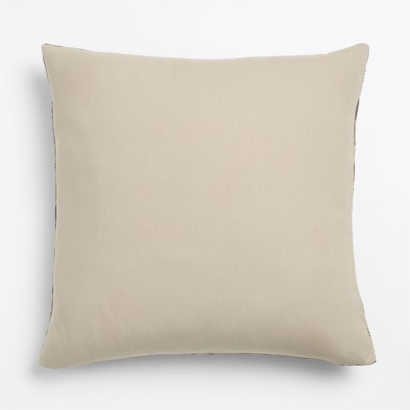 Aldsworth Cotton Silk Blend 23"x23" Burnt Green Throw Pillow Cover - image 1 of 5