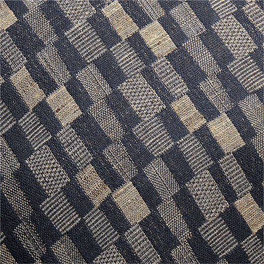 Aldsworth Cotton Silk Blend 23"x23" Deep Indigo Throw Pillow Cover