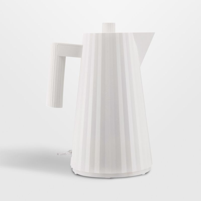 Alessi Plissé - Electric Kettle White