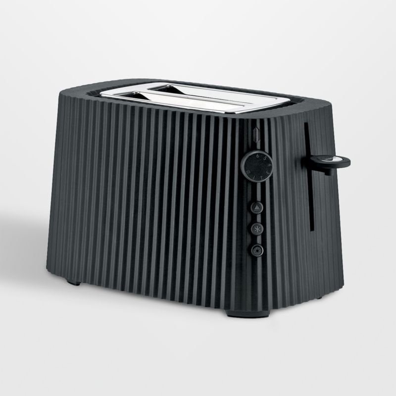 Alessi Plisse Toaster - Black