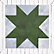 Dutch Green and Slate Blue