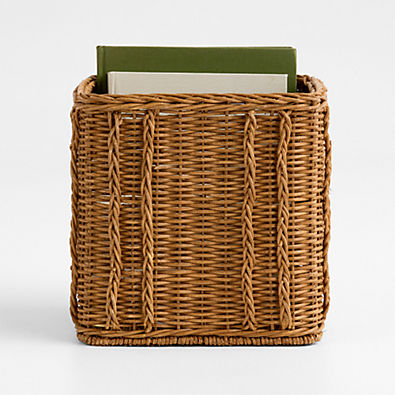 View Alford Rattan Square Basket details