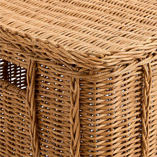 Alford Rattan Trunk with Lid