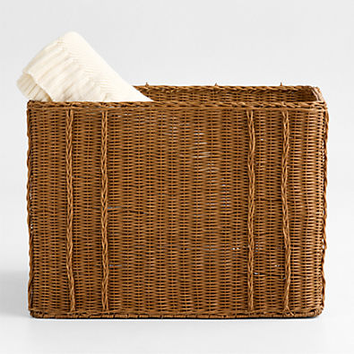 View Alford Rattan Trunk with Lid details