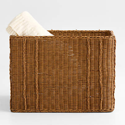 Alford Rattan Trunk with Lid