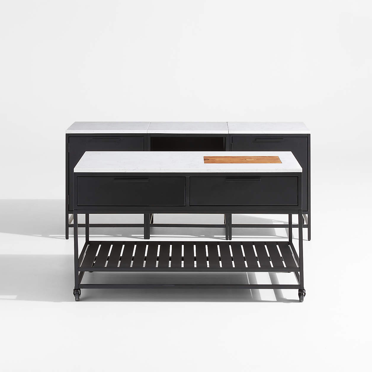 Alfresco II 3Piece Outdoor Kitchen Set with Island + Reviews Crate