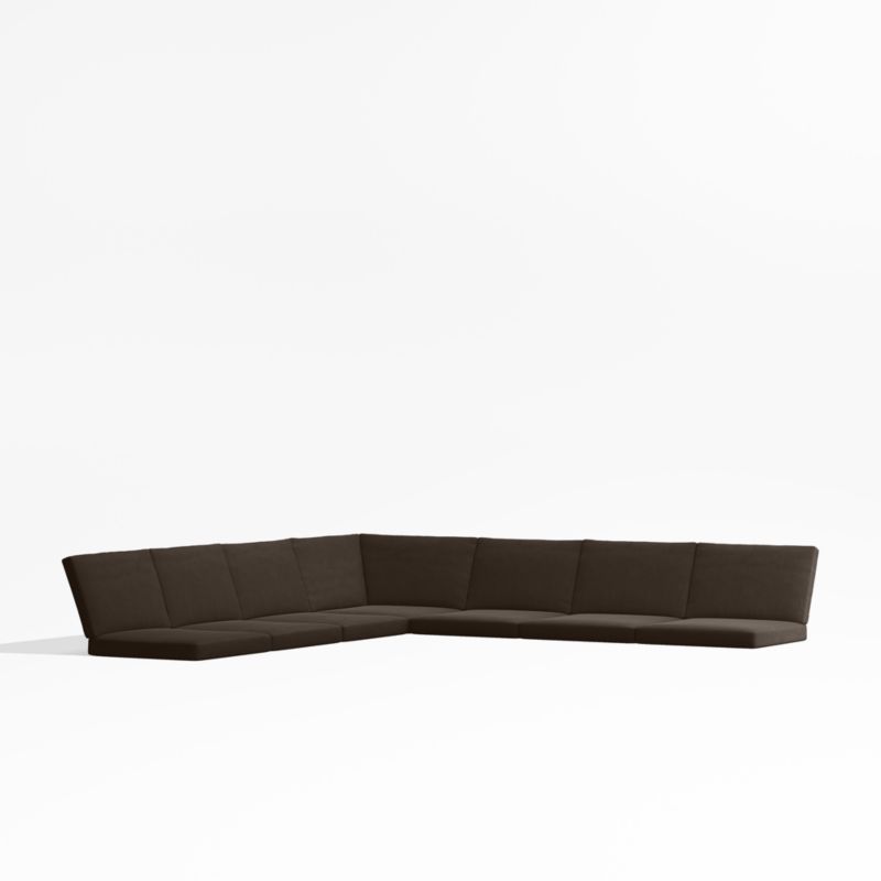 Alfresco Java Brown Sunbrella ® 5-Piece L-Shaped Outdoor Cushions - image 0 of 2