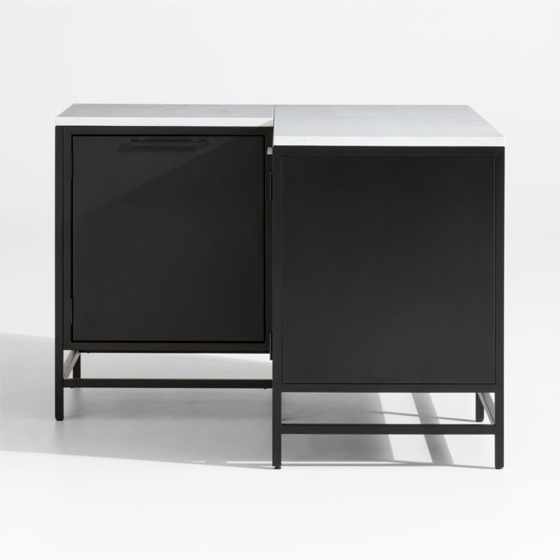 Alfresco Black Corner Outdoor Kitchen Cabinet Set - image 5 of 11