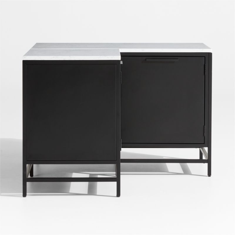 Alfresco Black Corner Outdoor Kitchen Cabinet Set - image 6 of 11