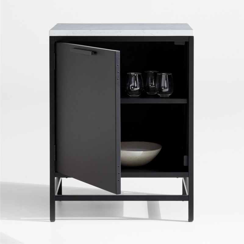 Alfresco Black Single Outdoor Kitchen Cabinet - image 3 of 10