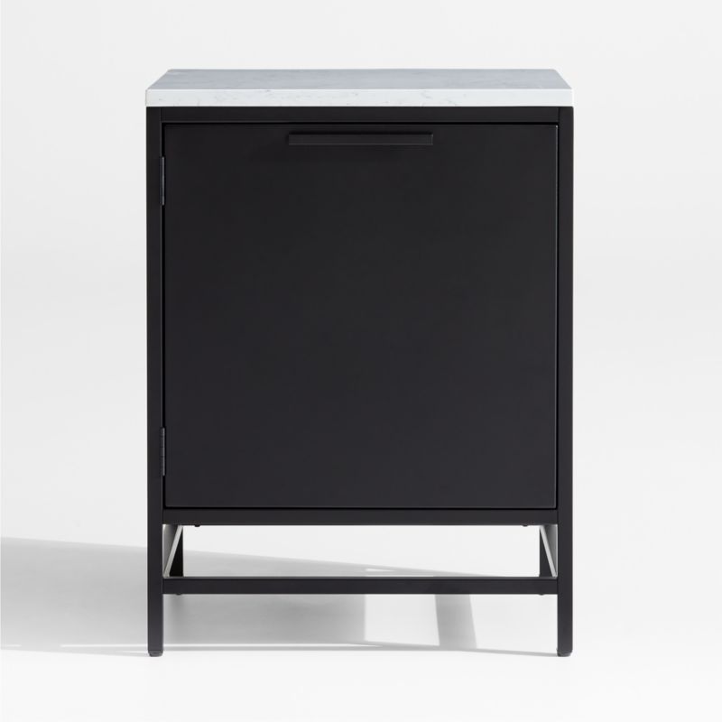 Alfresco Black Single Outdoor Kitchen Cabinet
