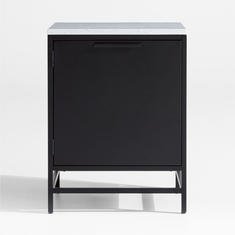 Viewing product image Alfresco Black Single Outdoor Kitchen Cabinet - image 1 of 9