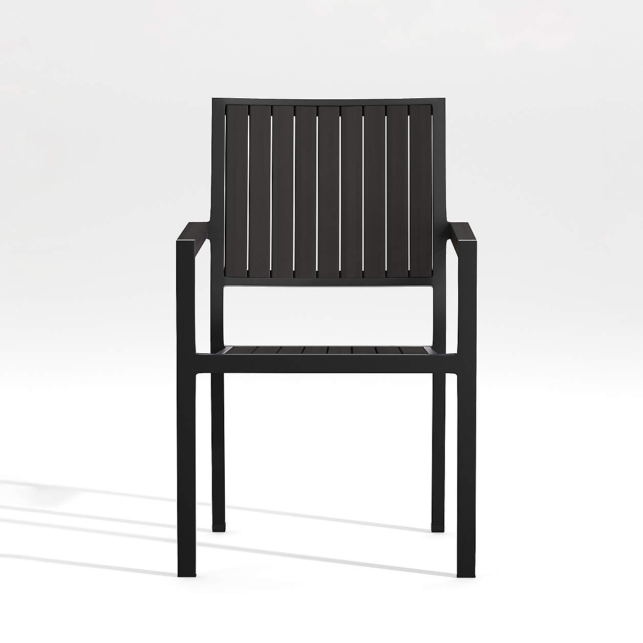 Alfresco Black Outdoor Dining Chair + Reviews Crate & Barrel