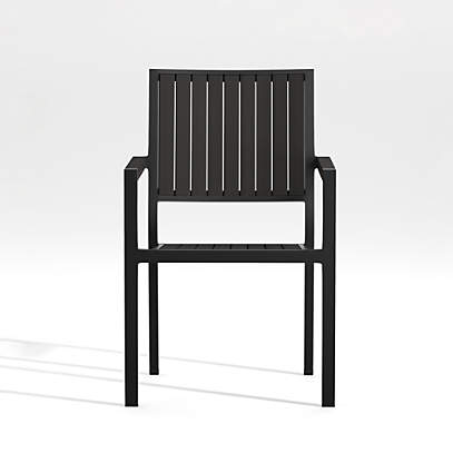 Alfresco Black Outdoor Dining Chair + Reviews