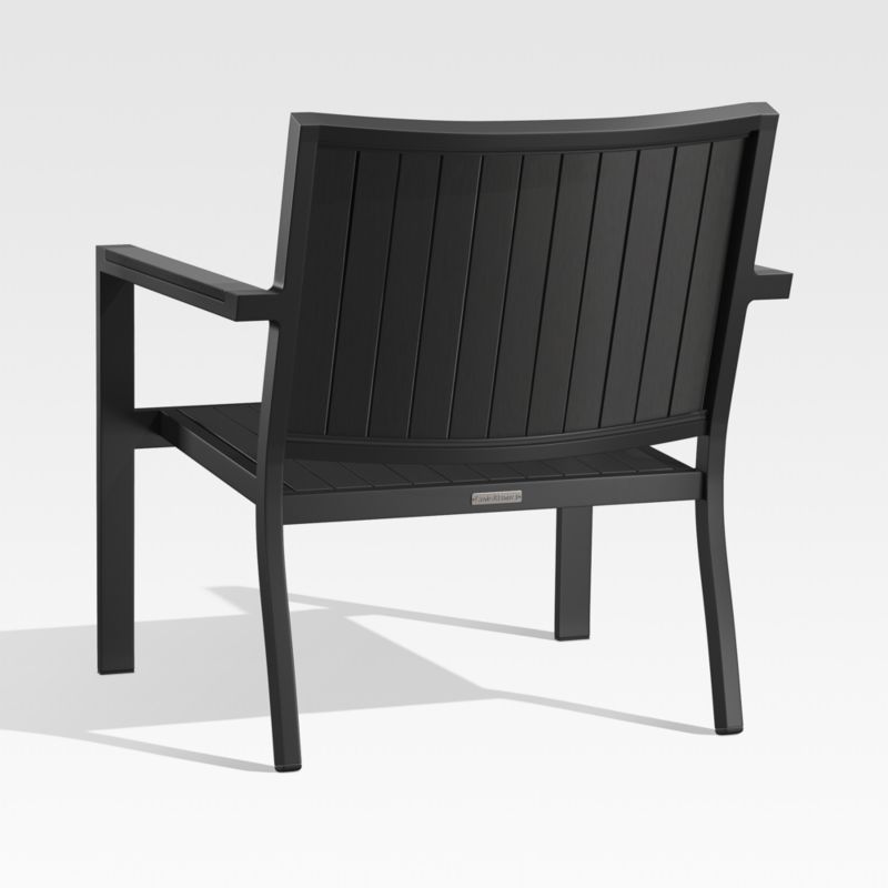 Alfresco Black Outdoor Lounge Chair