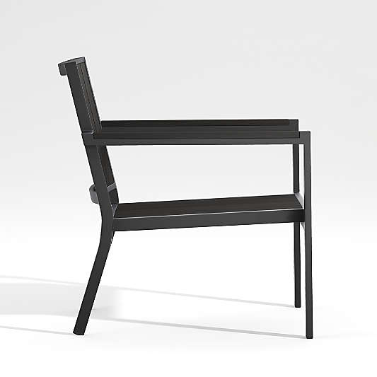 Alfresco Black Outdoor Lounge Chair