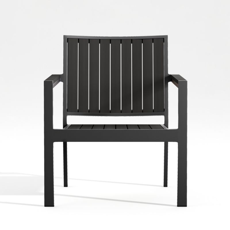 Alfresco Black Outdoor Lounge Chair