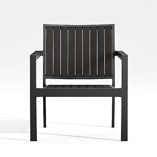 Alfresco Black Outdoor Lounge Chair