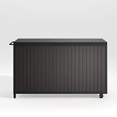 Alfresco Black Outdoor Storage Box