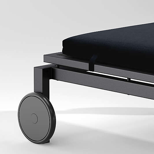 Alfresco Replacement Navy Blue Sunbrella ® Outdoor Chaise Lounge Cushion