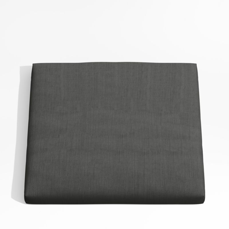 Viewing product image Alfresco Charcoal Grey Sunbrella ® Outdoor Dining Chair Cushion - image 1 of 1