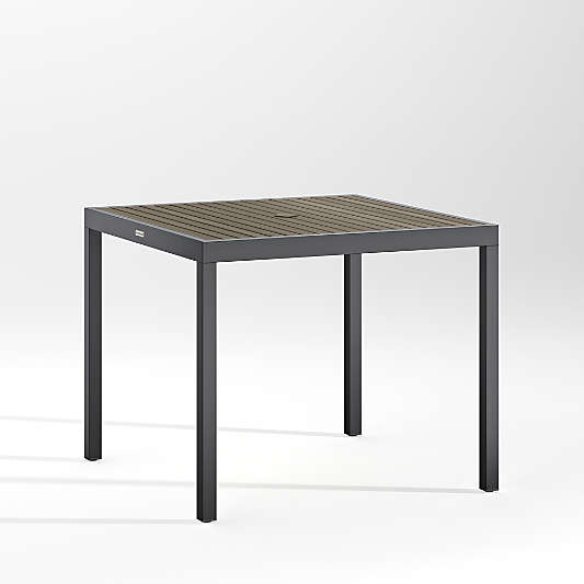 Alfresco Grey Cafe Outdoor Dining Table