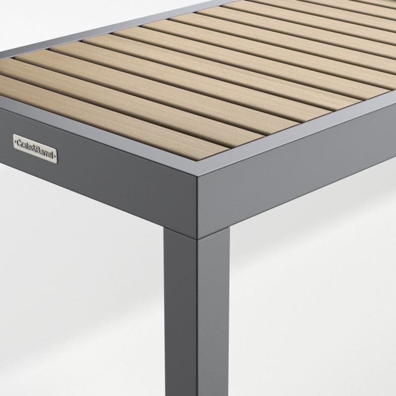 Alfresco Grey Outdoor Dining Bench - image 6 of 9