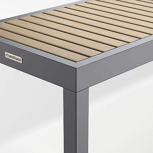 Alfresco Grey Outdoor Dining Bench