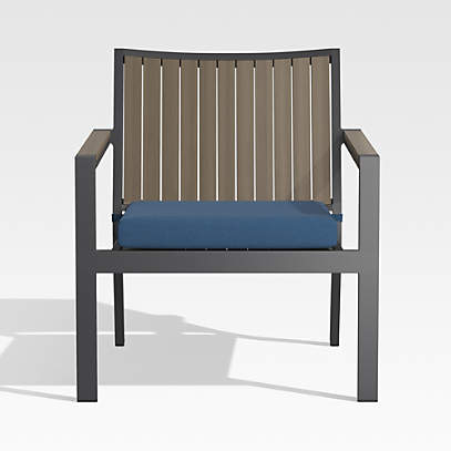 Alfresco Ii Grey Outdoor Patio Lounge, Crate And Barrel Outdoor Furniture Covers