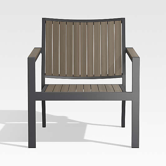 Alfresco Grey Outdoor Lounge Chair