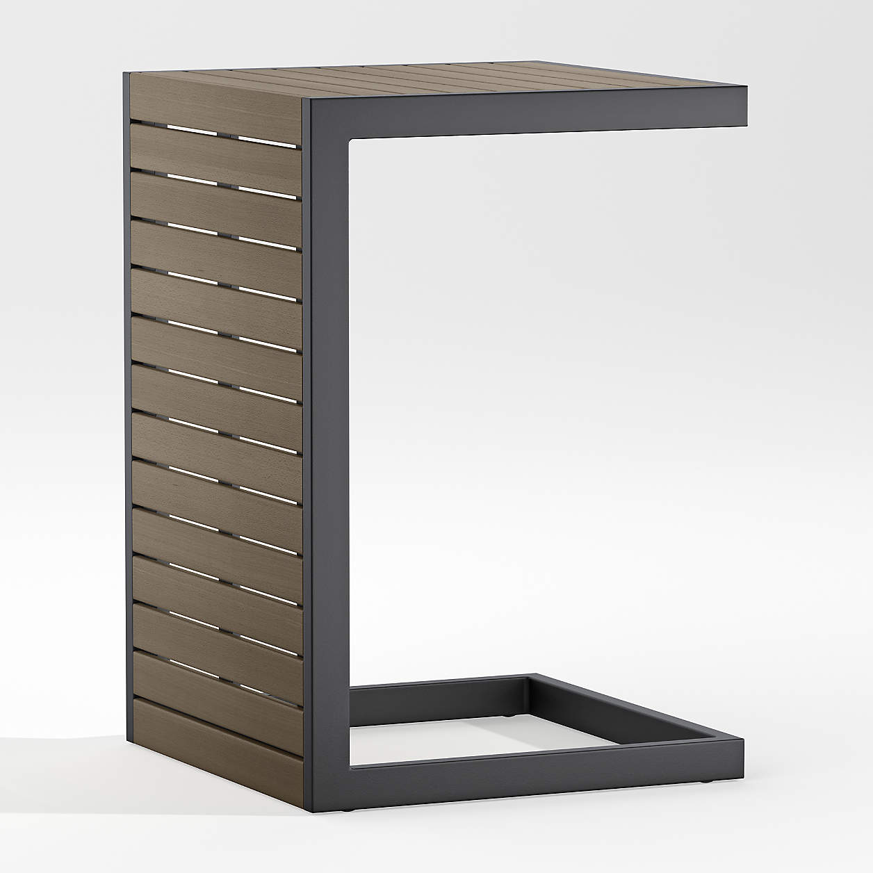 Alfresco Black Outdoor Side Table